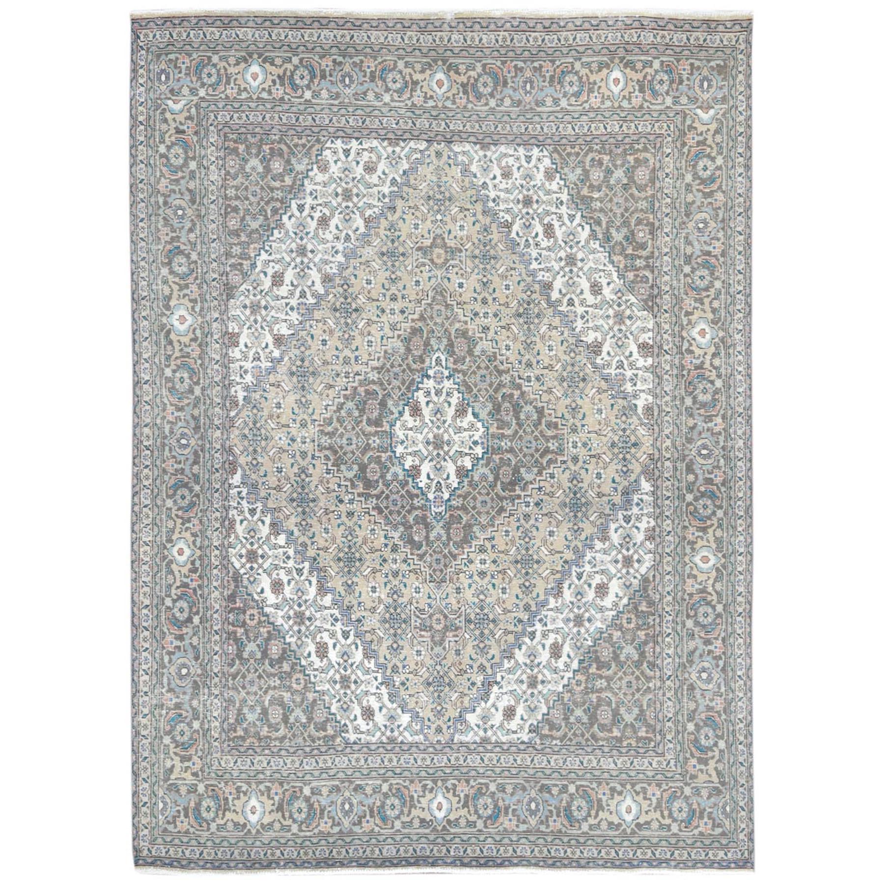 Overdyed & Vintage Rugs LUV557901